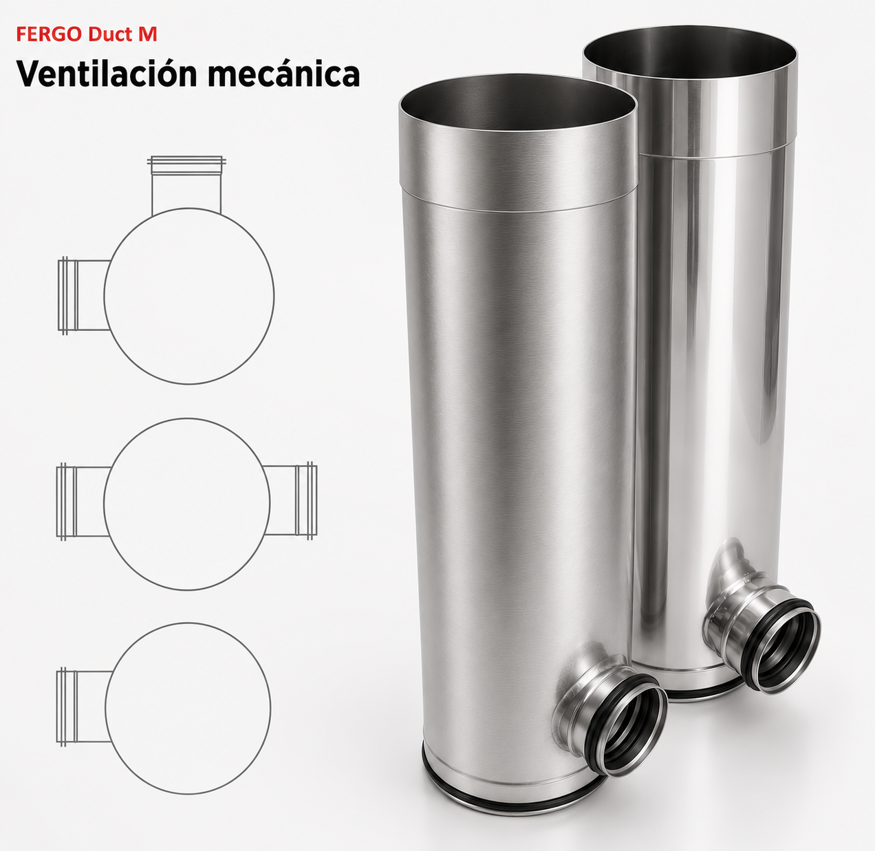 Conducto de ventilación mecánica